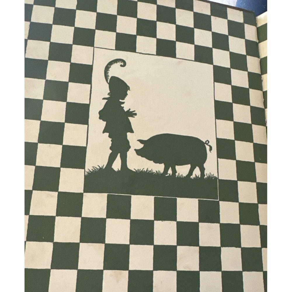 SOLDVintage 1916 The Real Mother Goose 1928  Antique Edition LARGE Hardcover - Picture 5 of 11